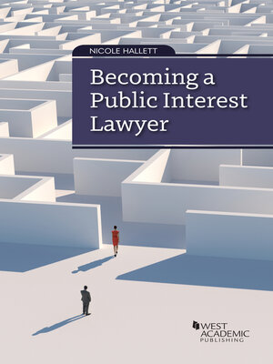 cover image of Becoming a Public Interest Lawyer